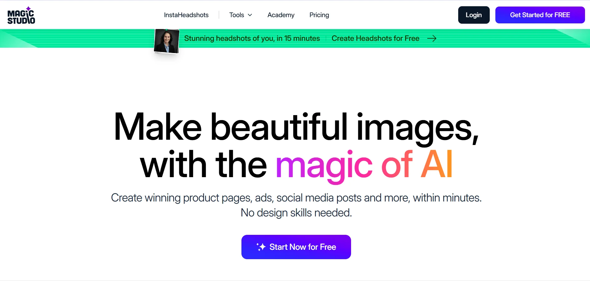 Magic Studio interface screenshot