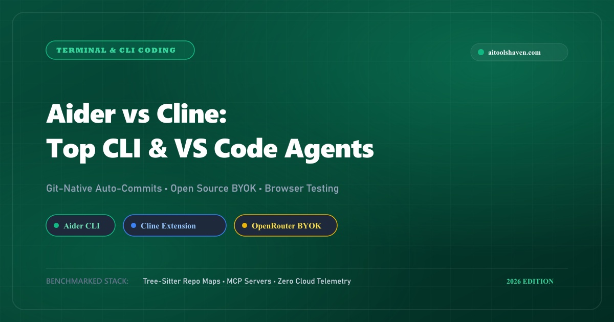Aider vs Cline: Top Terminal & Open-Source AI Coding Assistants